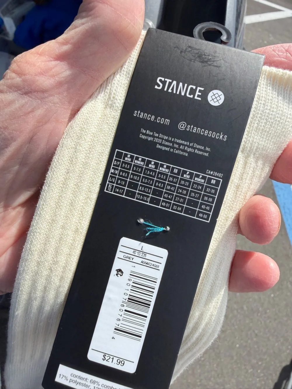 Stance Crew Socks - 2 Pack size M 9–12
